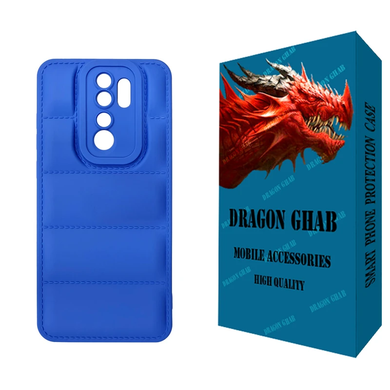 کاور دراگون قاب مدل پافری مناسب برای گوشی موبایل شیائومی Redmi Note 8 Pro