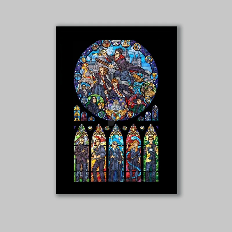 تابلو لیلیان طرح هری پاتر کد LA-G11432-2