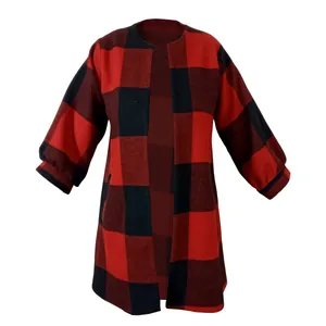 پالتو زنانه مدل فوتر چارخونه کد 25