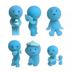 فیگور مدل اسمیسکی طرح شب تاب کد SM849 مجموعه 7 عددی