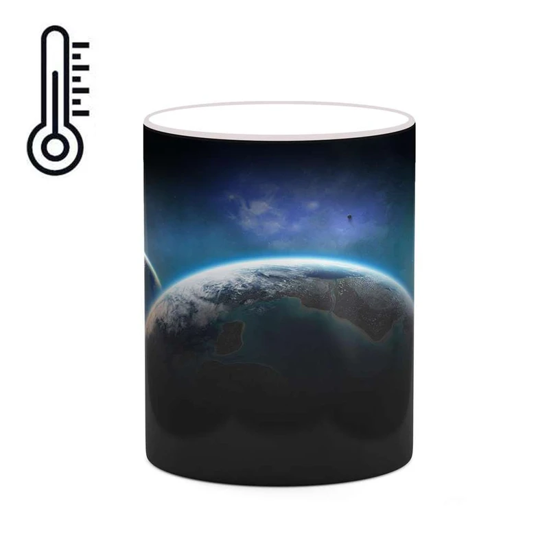 ماگ حرارتی کاکتی مدل فضا و کهکشان کد mgh20008