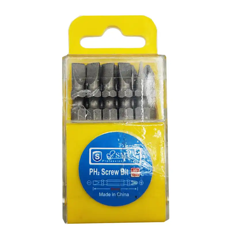 سری پیچ گوشتی یک سر چهارسو یک سر دو سو اس ام وای کد 01 بسته 10 عددی