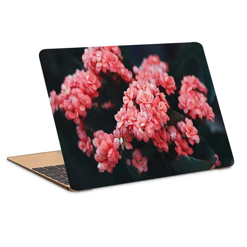 استیکر لپ تاپ طرح flowers pink bloom کد P-762 مناسب برای لپ تاپ 15.6 اینچ