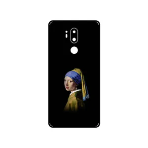 MAHOOT Girl with a Pearl Earring of Vermeer Cover Sticker for LG G7 PLUS THINQ