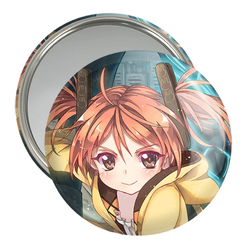 آینه جیبی خندالو مدل ساتومی و انجو انیمه گلوله سیاه کد 35844