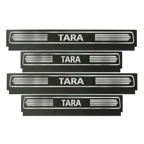 برچسب پارکابی خودرو مهدیار طرح چرم کد SP154 مناسب برای تارا بسته 4 عددی