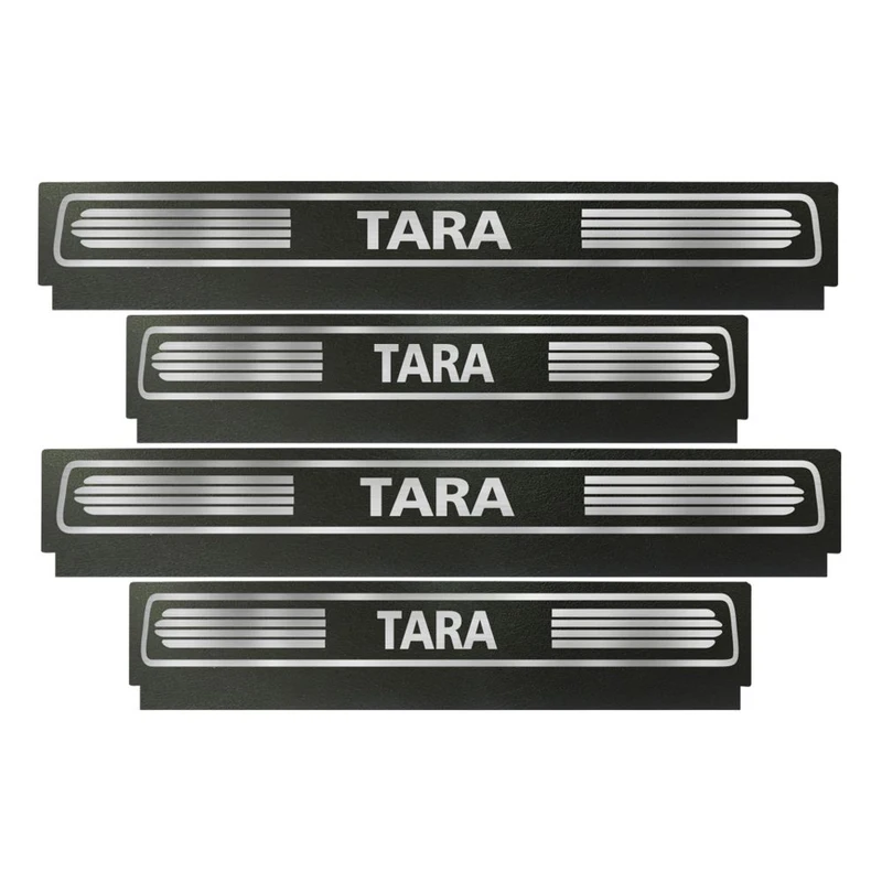 برچسب پارکابی خودرو مهدیار طرح چرم کد SP154 مناسب برای تارا بسته 4 عددی