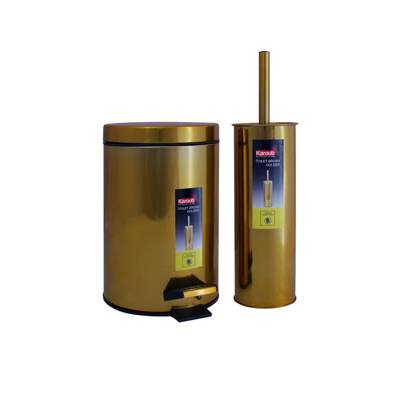 ست
سطل
زباله و
فرچه کاروب مدل  3L