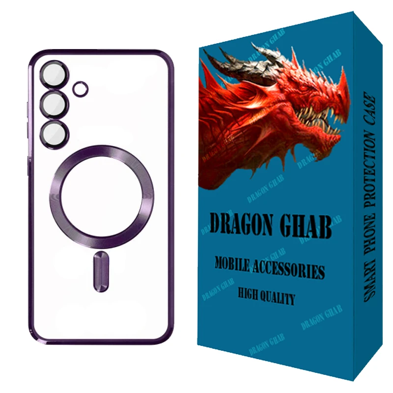 کاور دراگون قاب مدل مگ سیف طرح LUX مناسب برای گوشی موبایل سامسونگ Galaxy A15 4G / 5G