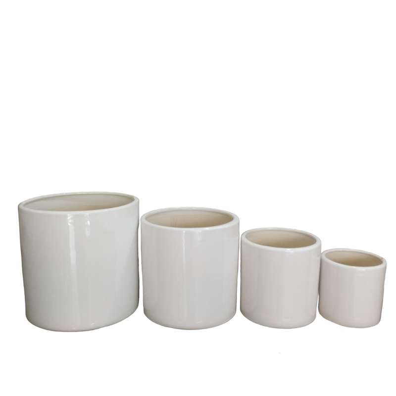 گلدان مدل سرامیکی مجموعه 4 عددی گلدان مدل سرامیکی مجموعه 4 عددی