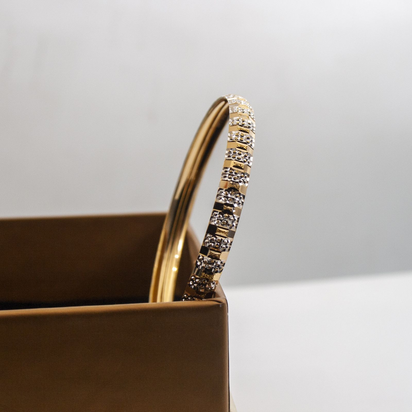 النگو طلا 18 عیار زنانه سهی مدل VB33-2 - - 2