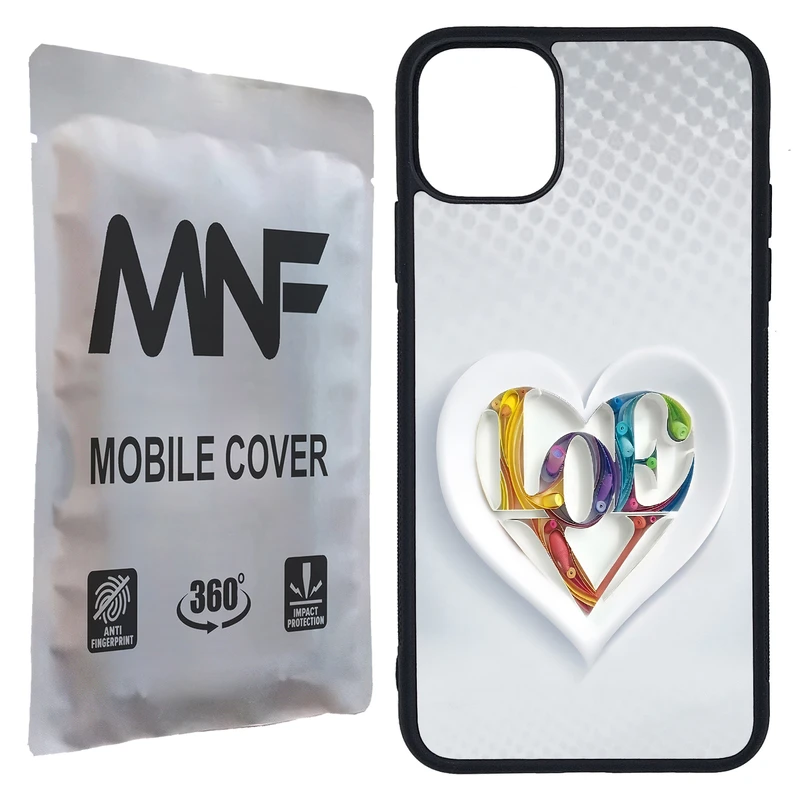 کاور ام ان اف طرح قلبی LOVE کد P-043 مناسب برای گوشی موبایل اپل iPhone 11 Pro Max