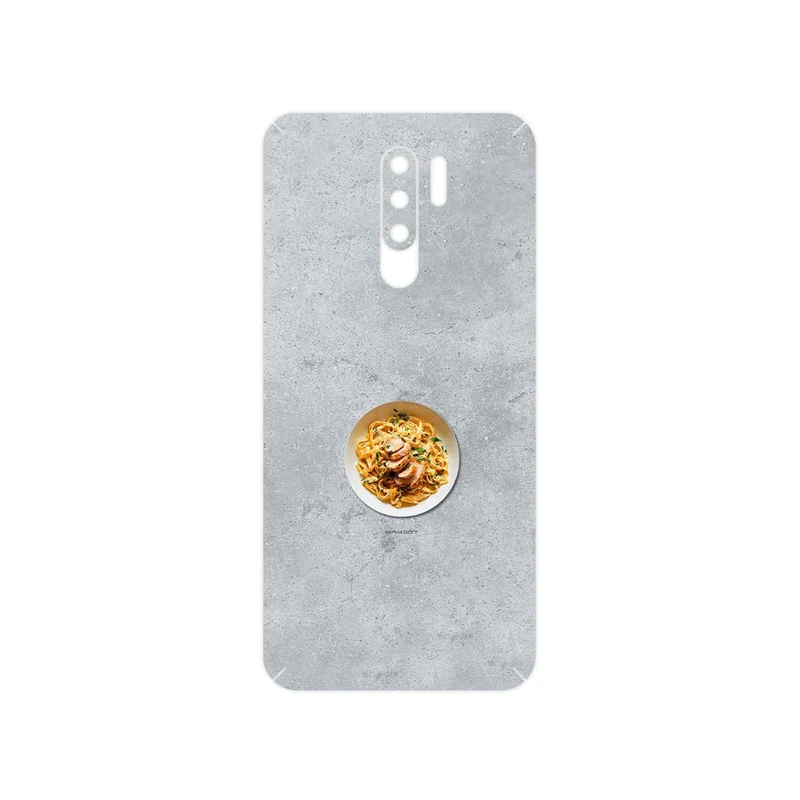 برچسب پوششی ماهوت مدل Pasta مناسب برای گوشی موبایل شیائومی Redmi 9