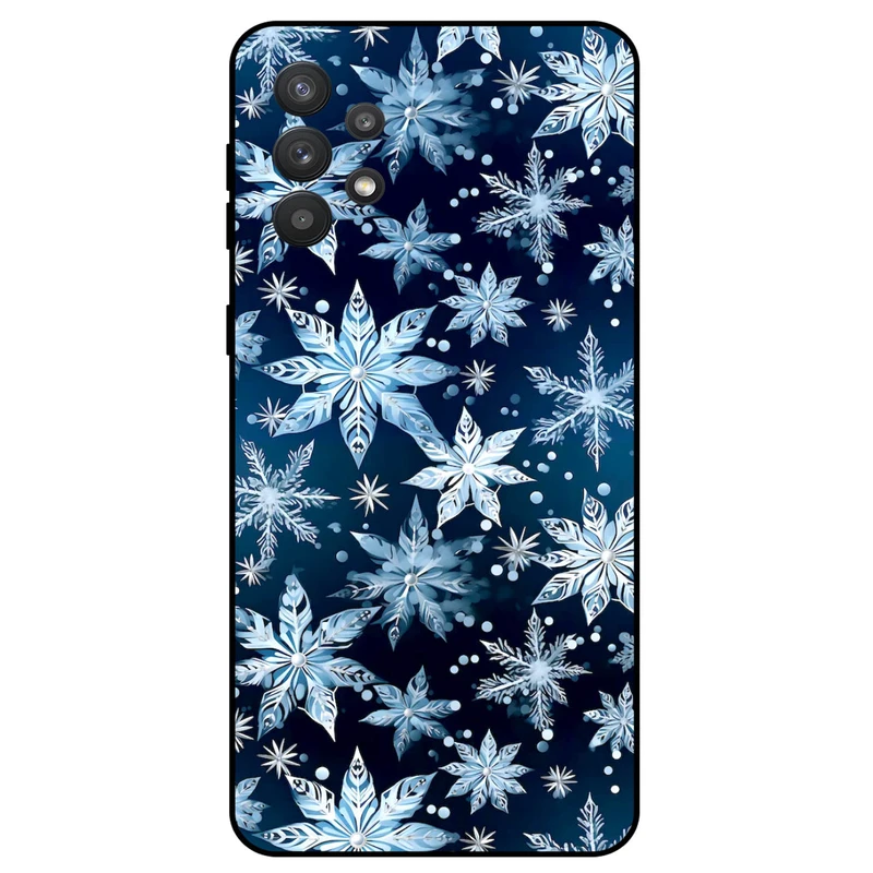 کاور مگافون طرح برف مدل 2824 مناسب برای گوشی موبایل سامسونگ Galaxy A72 4G / 5G   