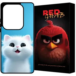  RED GHAB RCHAPN13P Cover For Xiaomi Redmi Note 13 Pro 4G / Poco M6 Pro 4G
