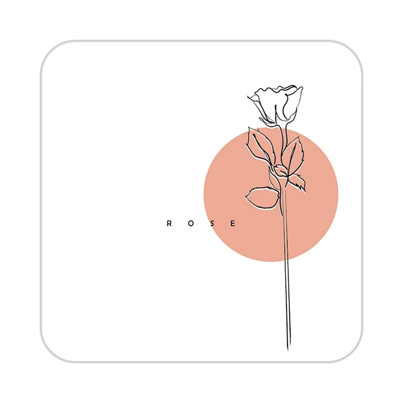 زیر لیوانی کاکتی طرح عاشقانه مدل mp39763