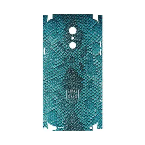 MAHOOT Blue Snake Skin-FullSkin Cover Sticker for LG Q Stylus