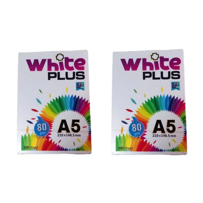 کاغذ A5  وایت پلاس مدل KBS بسته 1000 عددی