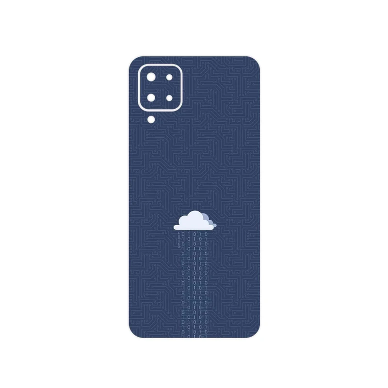 برچسب پوششی ماهوت مدل Minimal Data Cloud مناسب برای گوشی موبایل سامسونگ Galaxy M12