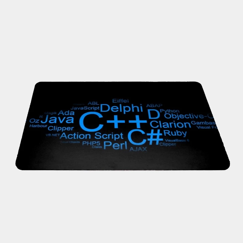 ماوس پد طرح برنامه نویسی سایز 24x37 سانتی متر