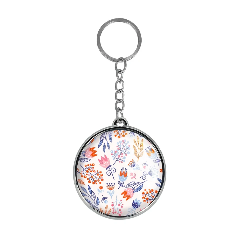 جاکلیدی خندالو طرح گل گلی مدل دوطرفه کد 2903329034