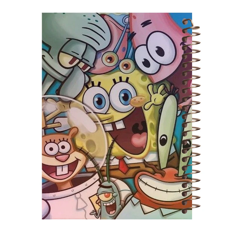 دفتر مشق 60 برگ طرح باب اسفنجی کد M360