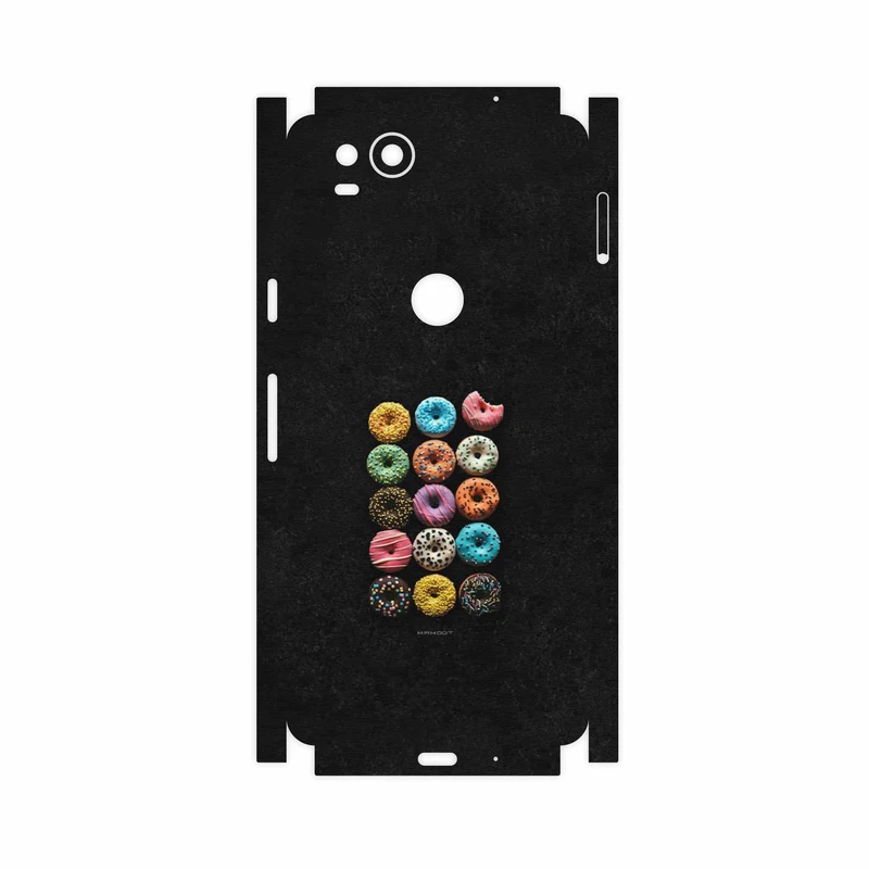 برچسب پوششی ماهوت مدل Doughnut-FullSkin مناسب برای گوشی موبایل گوگل Pixel 2