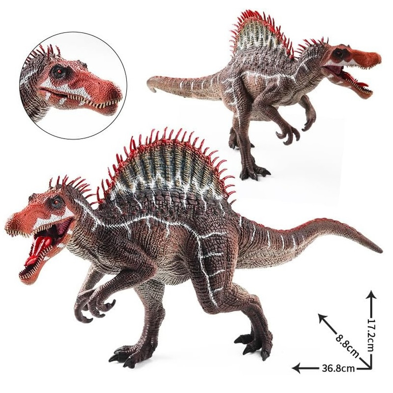 اکشن فیگور مدل دایناسور فک متحرک طرح Spinosaurus