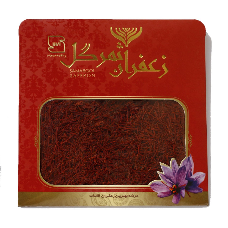 زعفران سرگل اعلاء ثمر گل - 5 گرم بسته 5 عددی