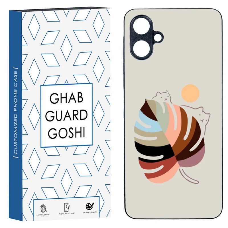 کاور قاب گارد گوشی طرح گربه کد TPU-014 مناسب برای گوشی موبایل سامسونگ  Galaxy A06