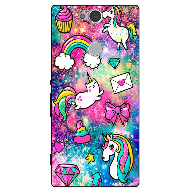 کاور مگافون طرح تک شاخ مدل 8155 مناسب برای گوشی موبایل سونی Xperia XA2 Plus