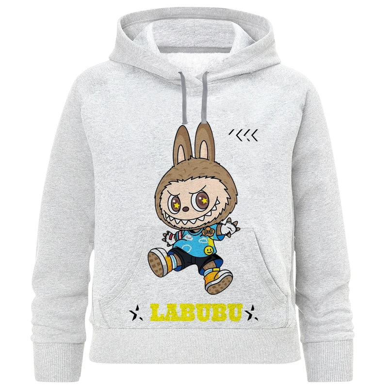 هودی دخترانه مدل A333 طرح لبوبو