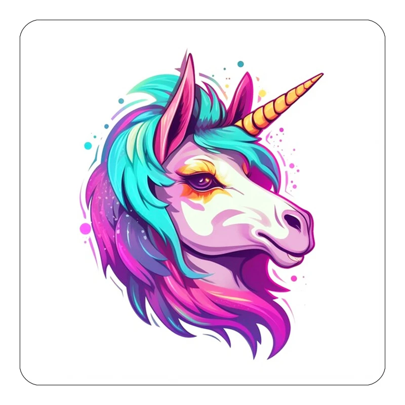 مگنت کاکتی طرح اسب تک شاخ و یونیکورن مدل mp30155