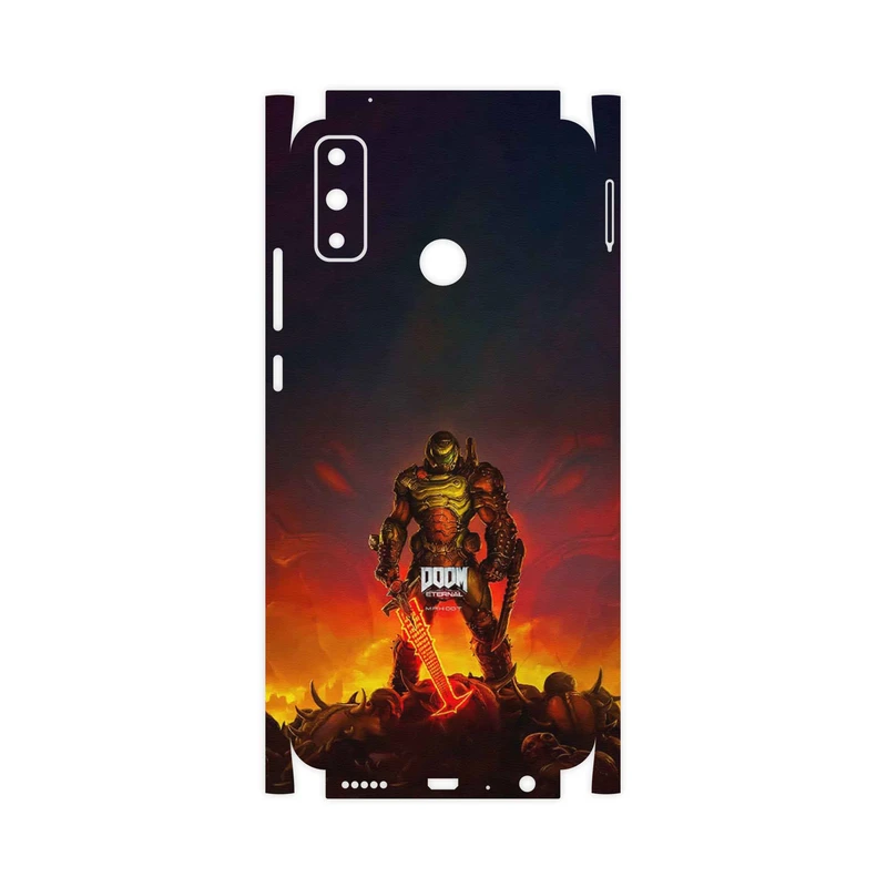 برچسب پوششی ماهوت مدل DOOM Game Series-FullSkin مناسب برای گوشی موبایل هوآوی Y8s