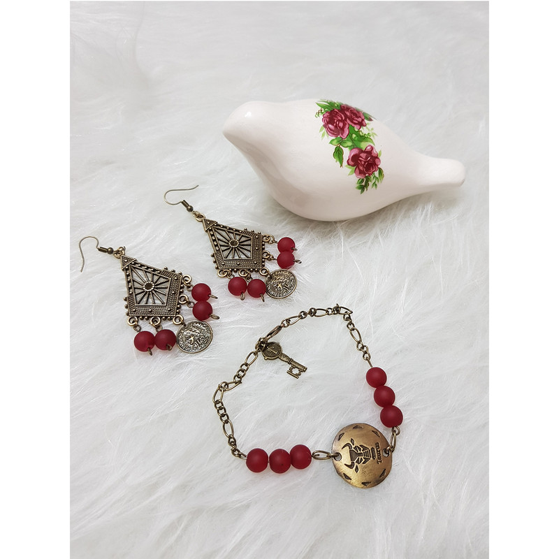 نیم ست زنانه مدل لوزی کد 03