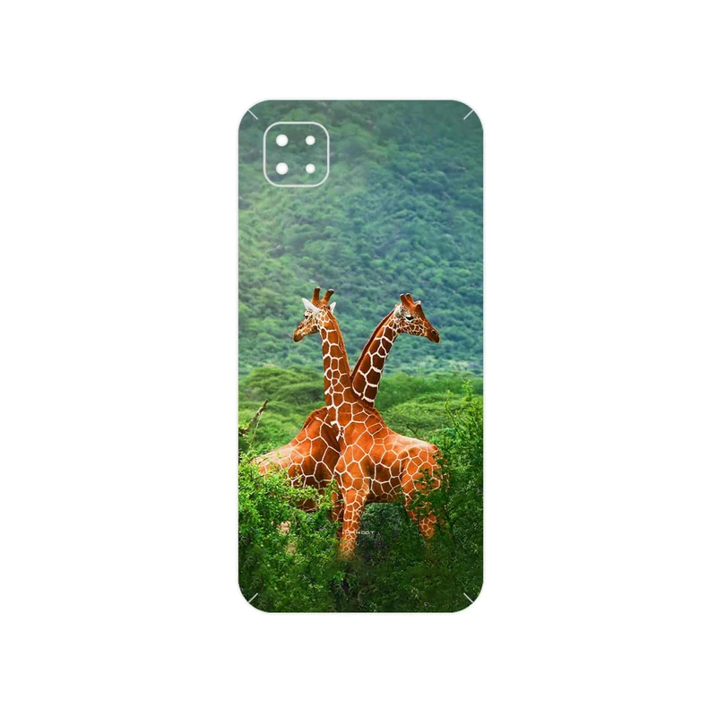برچسب پوششی ماهوت مدل Giraffe مناسب برای گوشی موبایل شیائومی Poco C3