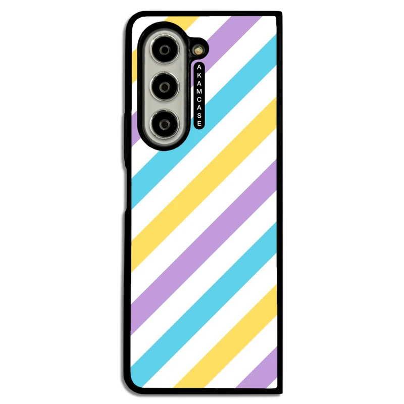 کاور آکام مدل AMCWSGZFOLD5-PASTEL PATTERN4 مناسب برای گوشی موبایل سامسونگ Galaxy Z Fold 5