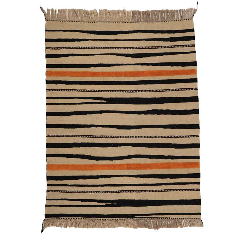 گلیم گبه دستبافت سه متری مدل مدرن کد 4040621