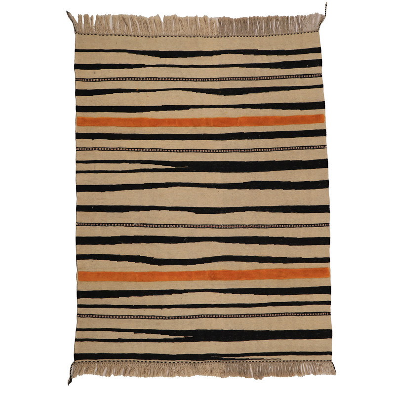 گلیم گبه دستبافت سه متری مدل مدرن کد 4040621