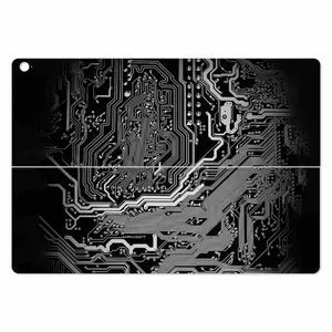 MAHOOT Black Printed Circuit Board Cover Sticker for ASUS Transformer 3 Pro 2016