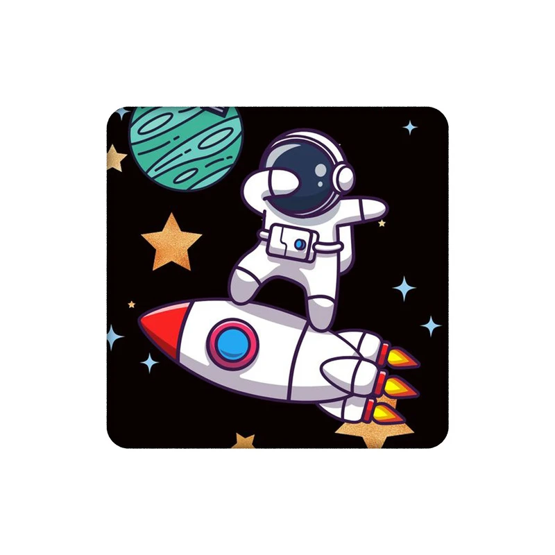 زیرلیوانی طرح قضانورد وکره زمین کد 1231982