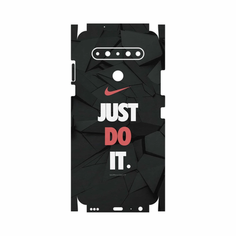 برچسب پوششی ماهوت مدل NIKE-Logo-FullSkin مناسب برای گوشی موبایل ال جی K61