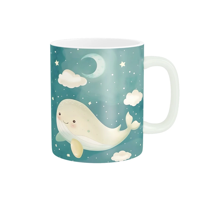  ماگ پاد آفرین طرح نهنگ کد 4514