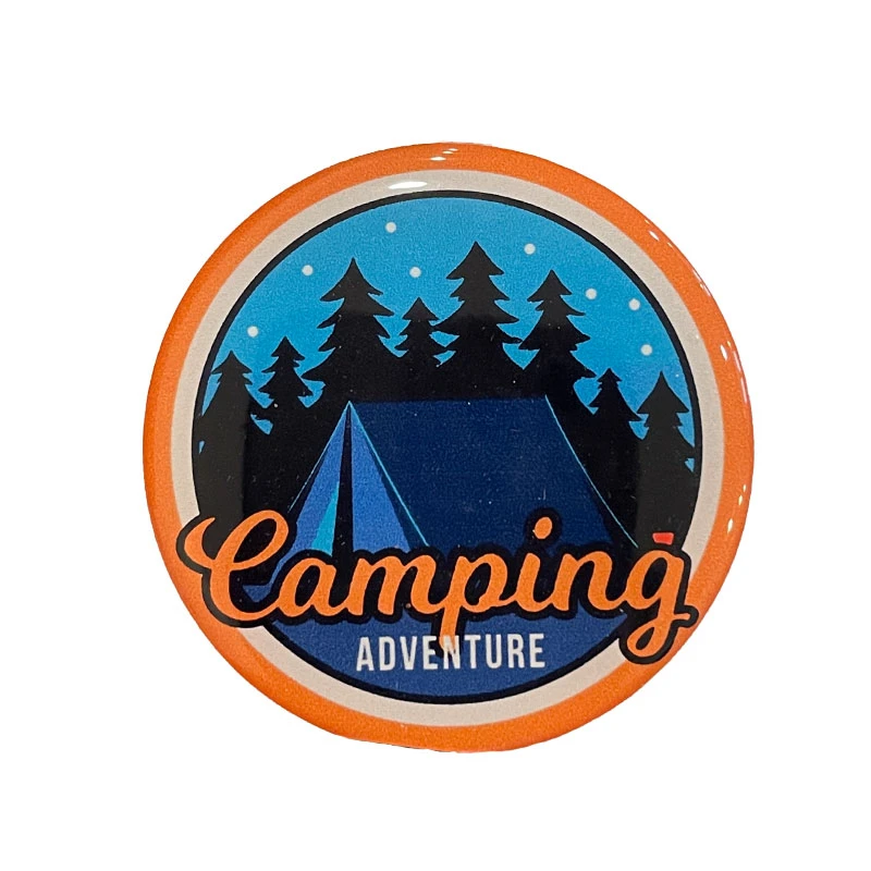 برچسب بدنه خودرو رایسان مدل ژله ای طرح camping کد BR00119