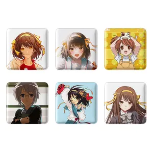 مگنت خندالو طرح انیمه ناپدید شدن هارومی سوزومیا The Disappearance of Haruhi Suzumiya کد 1427A مجموعه 6 عددی