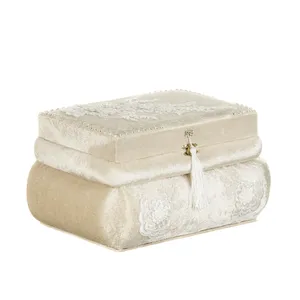 جعبه هدیه مخملی مدل دو درب کد A113