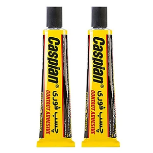 چسب فوری کاسپین مدل  0102 حجم 50 میلی لیتر  مجموعه 2 عددی
