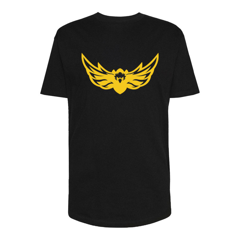 تی شرت لانگ مردانه مدل عقاب کد Sh088 رنگ مشکی