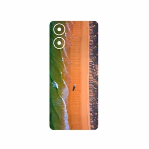 MAHOOT Beach and Green Sea Cover Sticker for Motorola Moto G04s