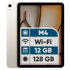 Apple iPad Air 13-inch 2026 M4 Wi-Fi, 128GB and 8GB RAM Tablet, 12MP Main Camera, Stylus and Keyboard Support